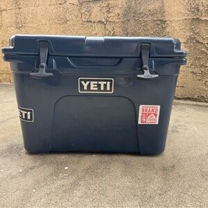YETI Blue Cooler